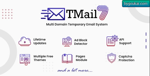 多域名临时邮箱邮件系统 – TMail 7.6.2 Nulled-狗凯之家源码网-网站游戏源码-黑科技工具分享！
